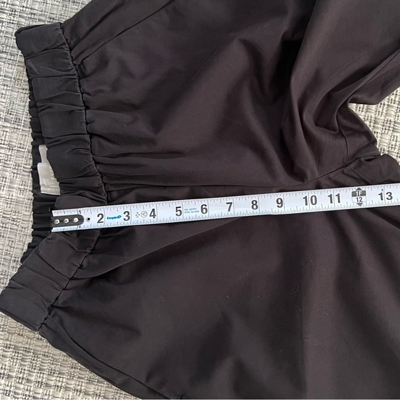 Everlane Womens Pull On Pant Size 6 Black High Waist Straight Leg Organic Cotton - Picture 13 of 15